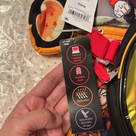 🌹Host Pick🌹Dragon Ball Kids 17” Backpack Set - Picture 7 of 15